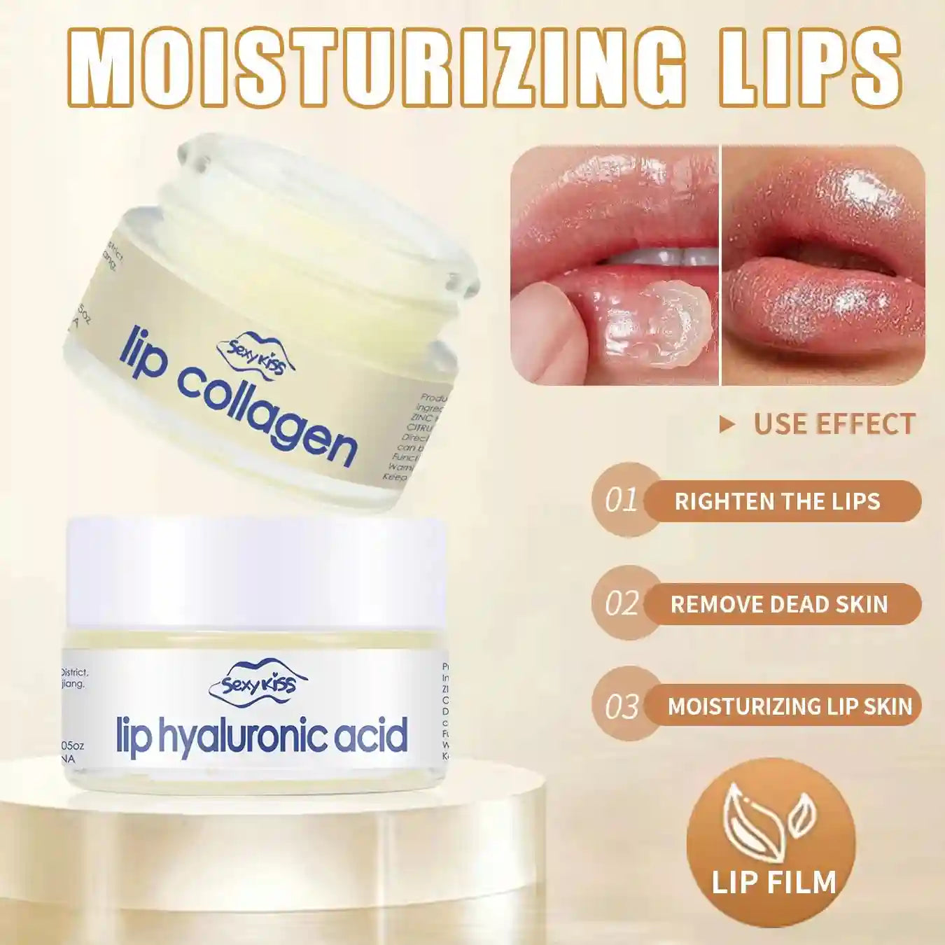 Collagen Lip Sleeping Mask - Deep Moisturizing Treatment 20g Lip Care Tidesmit