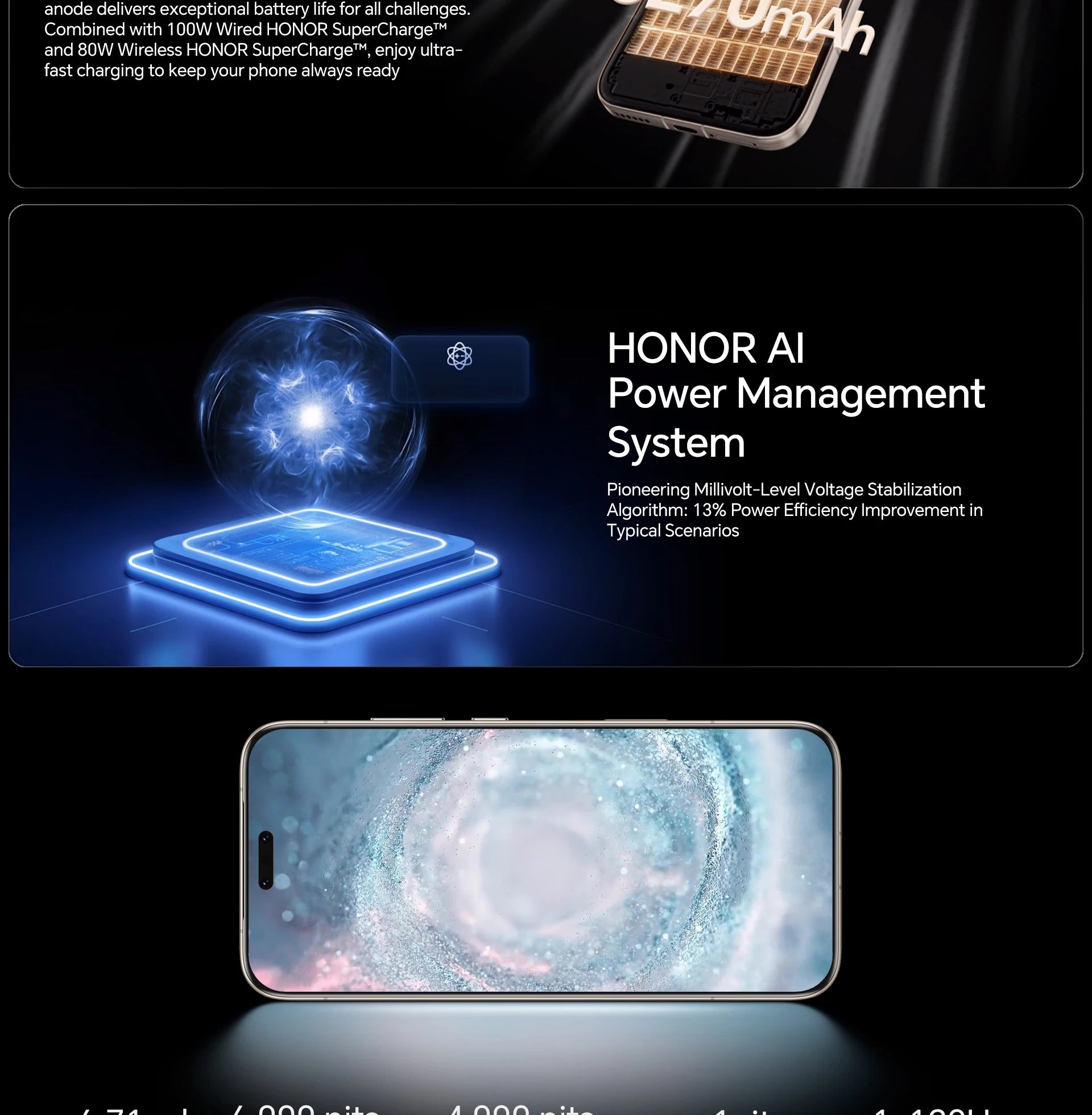 EU Version Honor Magic 8 Pro 5G Smartphone Snapdragon 8 Elite Gen 5 200MP AIMAGE 6270mAh 100W 6.71''OLED NFC eSIM HONOR