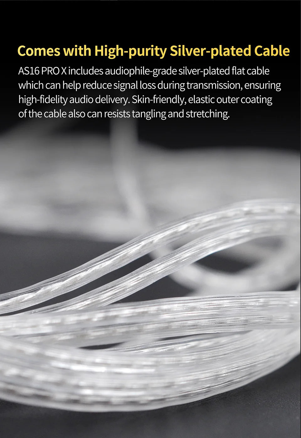 Tidesmit AS16 Pro Wired In-Ear Monitors - 16BA Drivers HiFi Audio Tidesmit