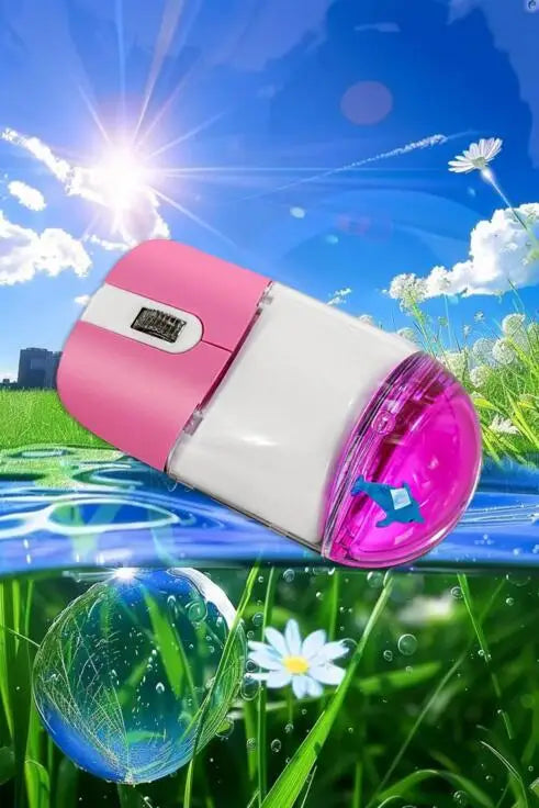 Creative Cute Floating Aquarium Animal 2.4 Wireless Mouse Ergonomics Mute Liquid Mice For PC Laptop Computer Accessoires Gifts