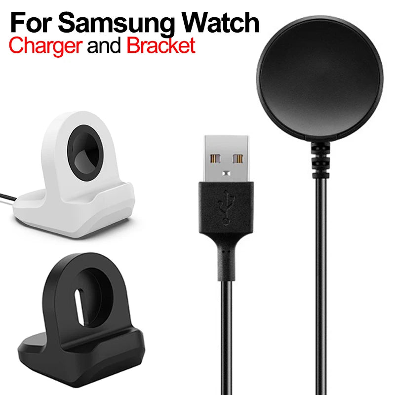 Samsung Galaxy Watch Wireless Charger – Fast Magnetic USB-C Cable Tidesmit