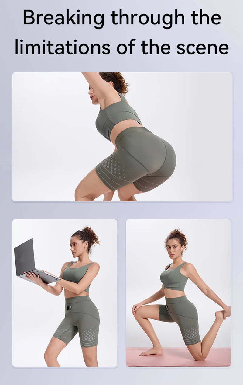 EMS Muscle Stimulator Hip Trainer - Gray Fitness Butt Lifter Relaxation Treatment Tidesmit