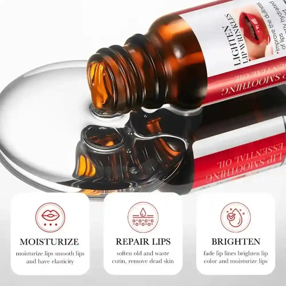 Lip Plumping Serum With Hyaluronic Acid - Hydrating Lip Treatment Lip Care Tidesmit