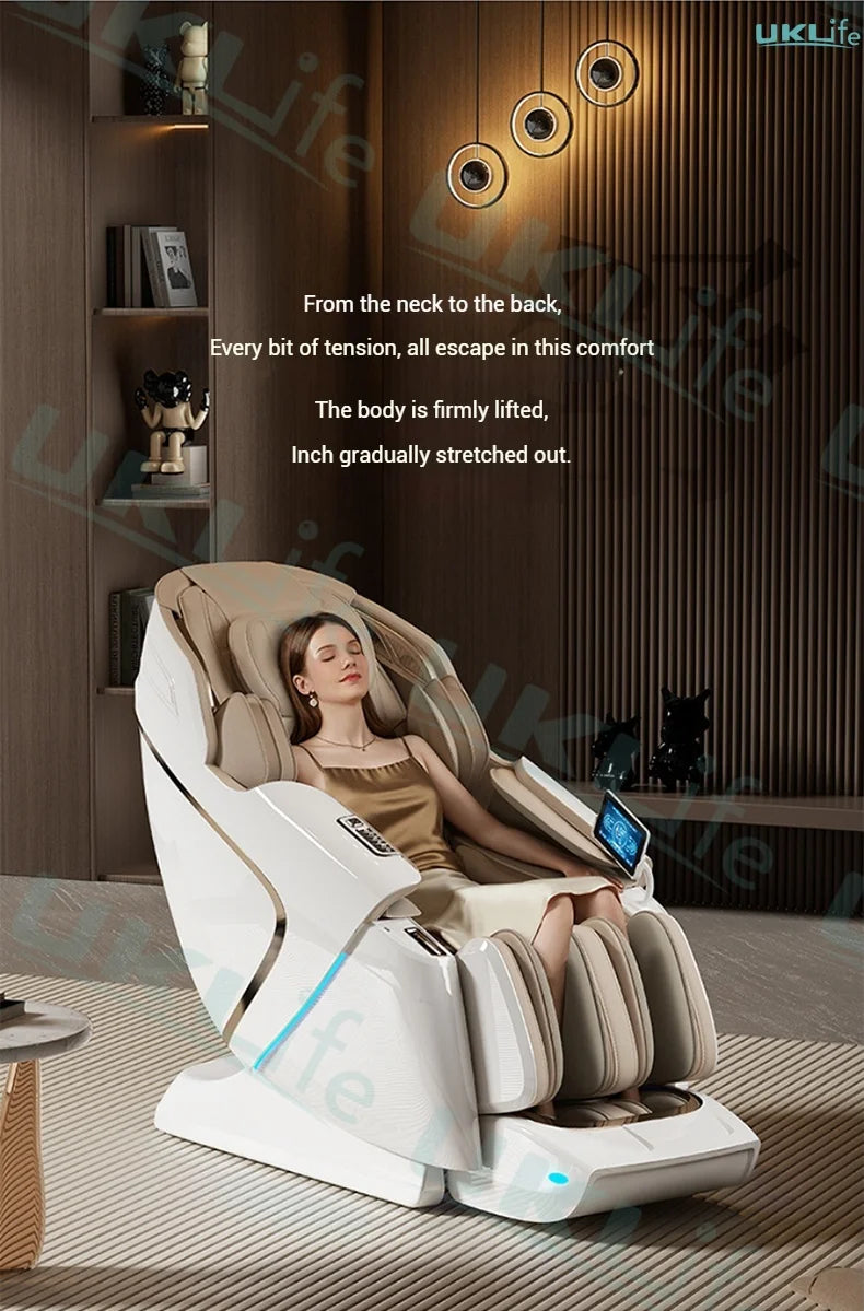 Zero Gravity 4D SL-Track Full Body Massage Chair by Tidesmit Body Shaping Massage Equipment Tidesmit
