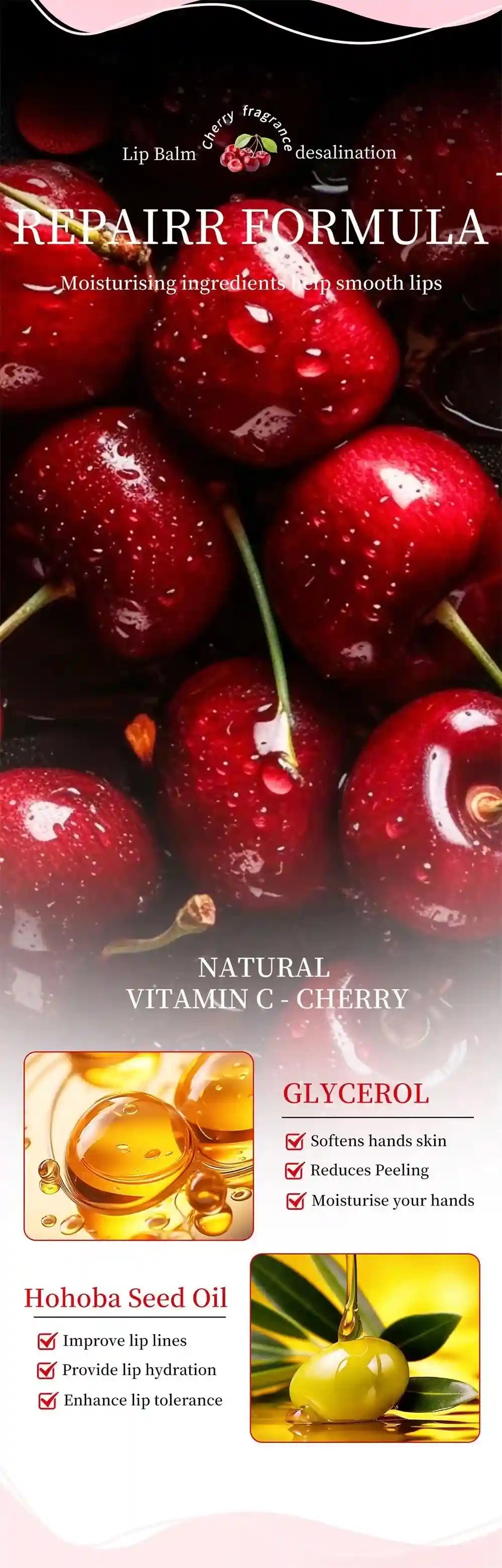 Lip Plumper Serum - Hydrating Anti-Wrinkle Treatment by Tidesmit Lip Care Tidesmit