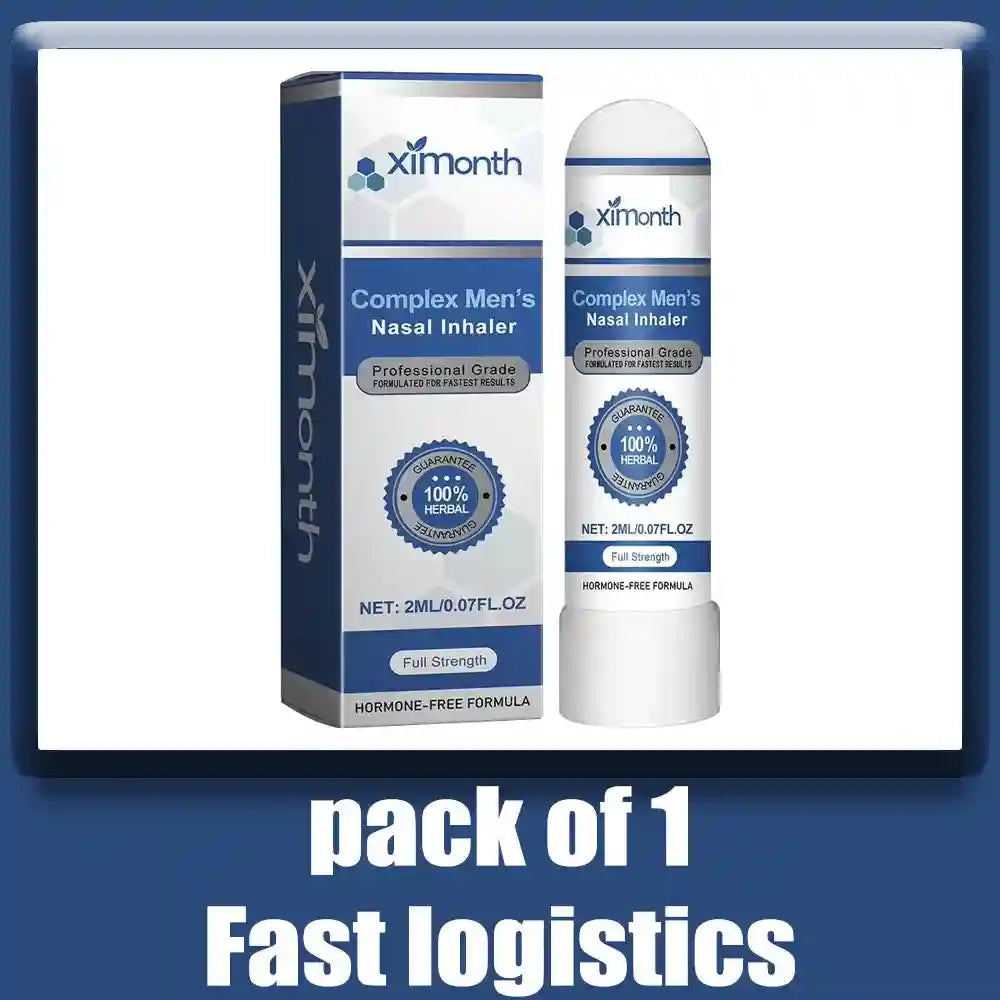 Men's Nasal Sniffing Stick - Energizing Aromatherapy & Lip Care Lip Care 1 Peice Tidesmit