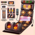 Full Body Massage Mattress with Heat Therapy & Vibration - Grey Massage Chairs Brown Tidesmit