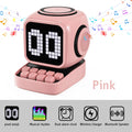15W Fast Wireless Charger and Bluetooth Speaker | Tidesmit Audio Dock pink Tidesmit