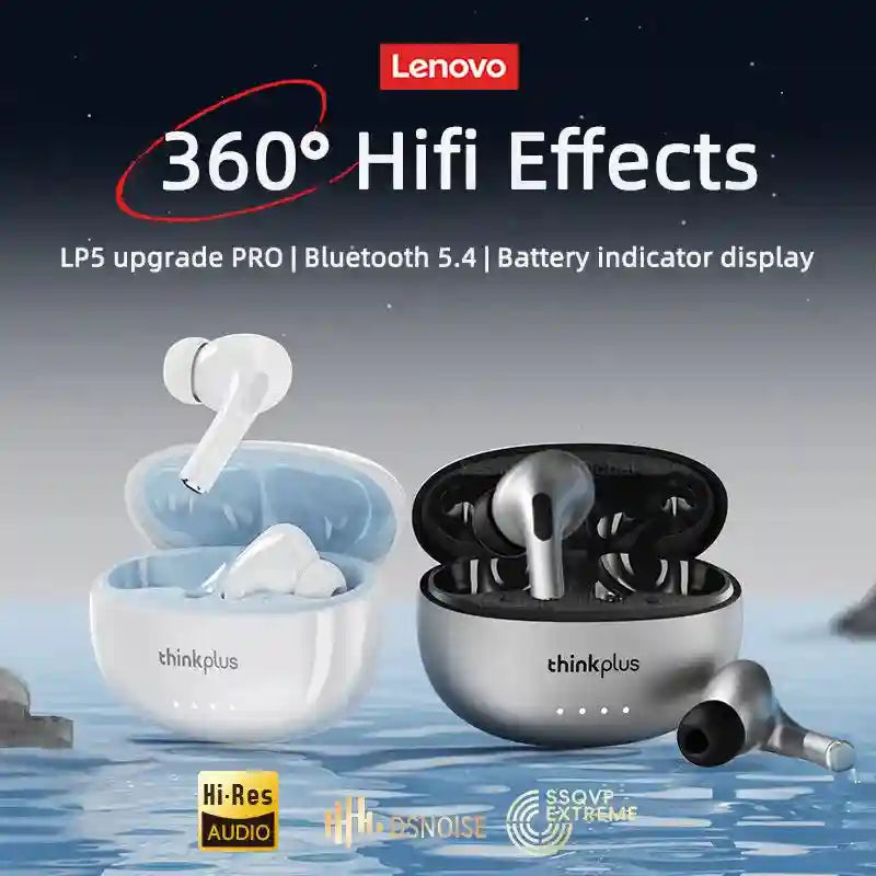 Wireless Bluetooth Earbuds with Low Latency Audio and Noise Cancellation Tidesmit