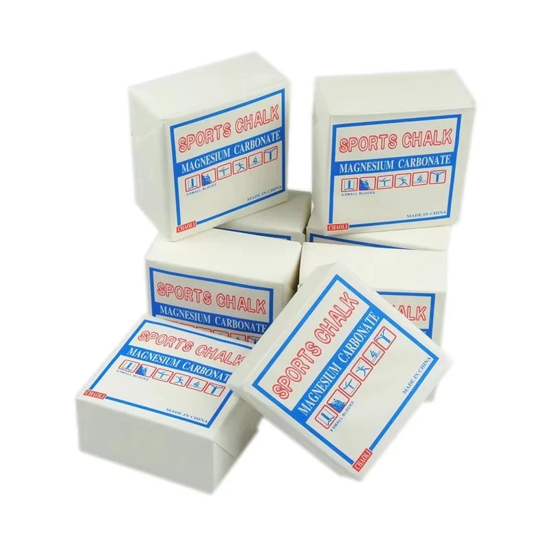 2/4/8pcs Sports Magnesium Powder Block Weight Lifting Climbing Horizontal Bar Fitness Anti Slip Gymnastic Magnesium Powder Block