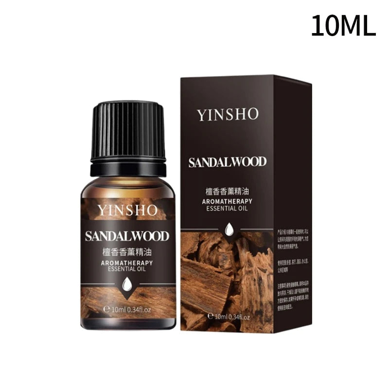 10ml Essential Oils For Humidifier Aromatic Diffuser Lavender Sakura Rose Coffee Sandalwood Lemon Fragrance Oil Making Candles