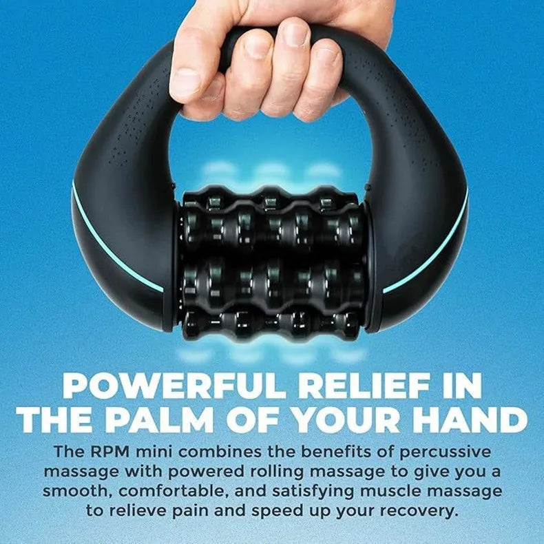 Mini Percussive Massager - Portable Muscle Recovery Tool (Type-C) Relaxation Treatment Tidesmit