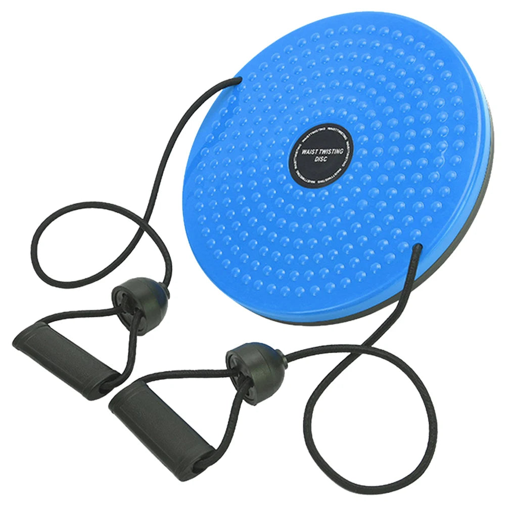 Ab Twist Board with Foot Massage Disc for Core Toning and Slimming Body Shaping Massage Equipment Blue China Mainland