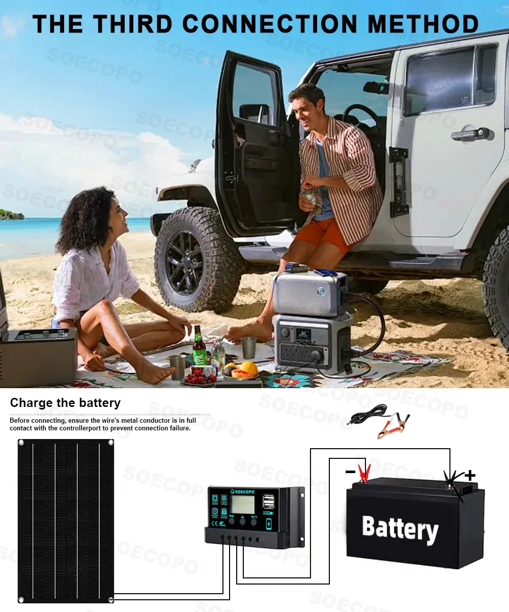 Cheaper Option 10000W Peak Solar System Kit 800W Panel 100A Controller 12V 220V Inverter Generator for power bank Radio Use lawn