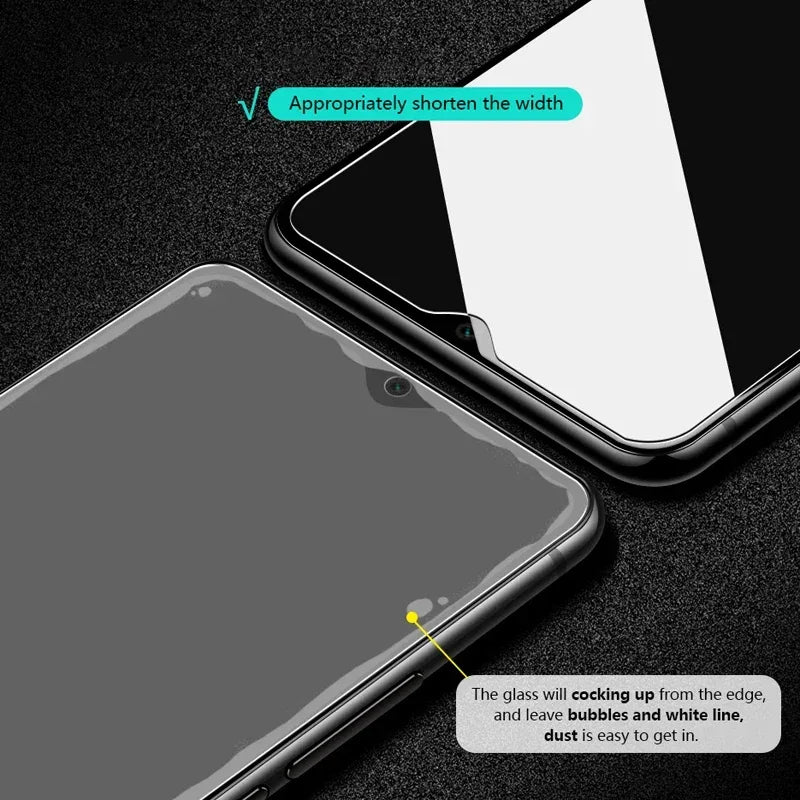 Realme Matte Screen Protector 3-Pack - Anti-Glare Tempered Glass Tidesmit