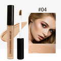 Tidesmit matte liquid concealer high coverage waterproof oil control face makeup texture close-up
