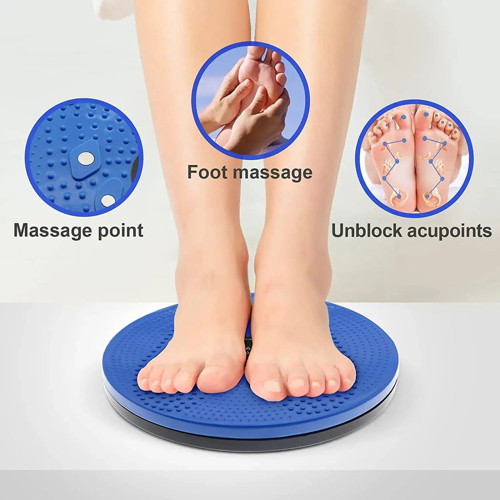 Waist Twisting Disc for Core Fitness - Non-Slip Massage Design Body Shaping Massage Equipment Tidesmit