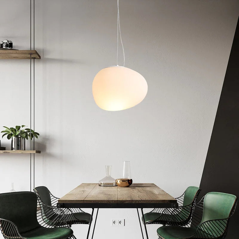 Irregular Glass Ball Pendant Light - Modern Minimalist Ceiling Chandelier Tidesmit