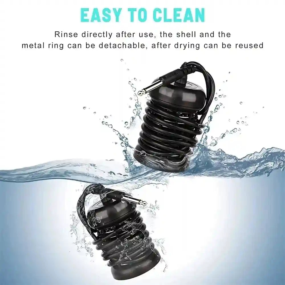 Reusable stainless steel foot detox ion array for hydrotherapy spa machines in water with easy-clean detachable design.