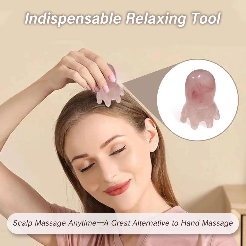 Octopus Head Massager for Scalp Relaxation and Stress Relief Relaxation Treatment Tidesmit