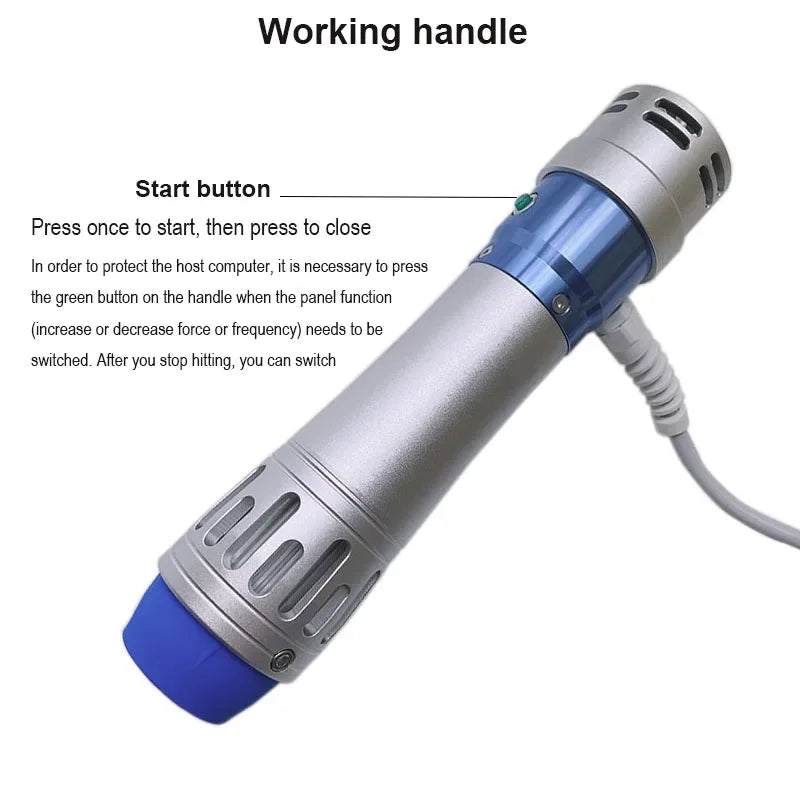 Shock Wave Therapy Device for Back Pain Relief - Electric Massager Massage Chairs Tidesmit