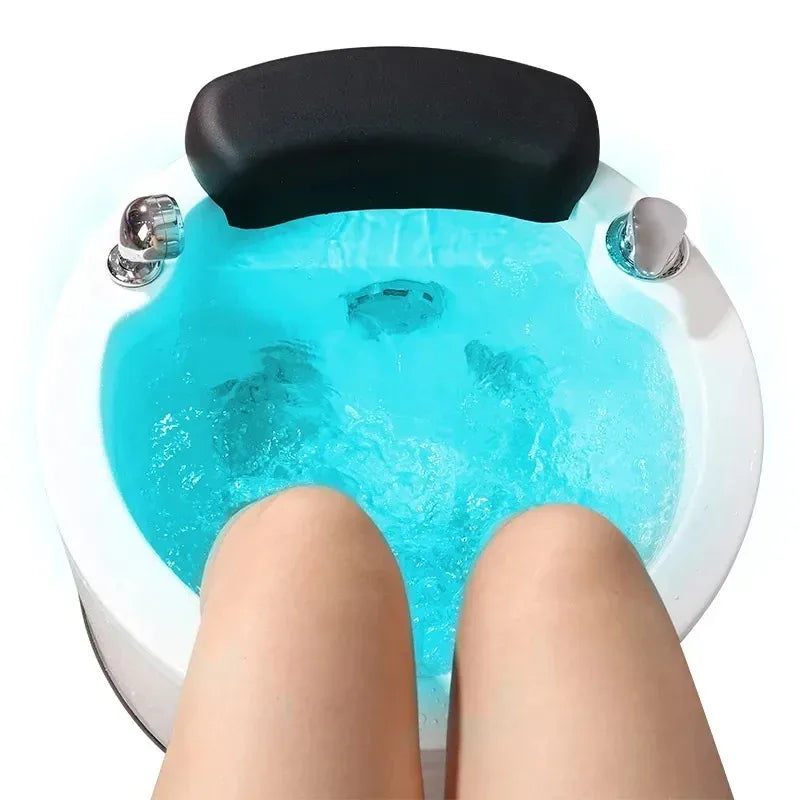 Electric Pedicure Basin with Massage Jets - 220V/110V Pro Model Massage Chairs Tidesmit
