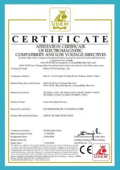 Laser Therapy Device for Pain Relief - 808nm LLLT Portable Wellness Tool Eye Massage Instrument Tidesmit