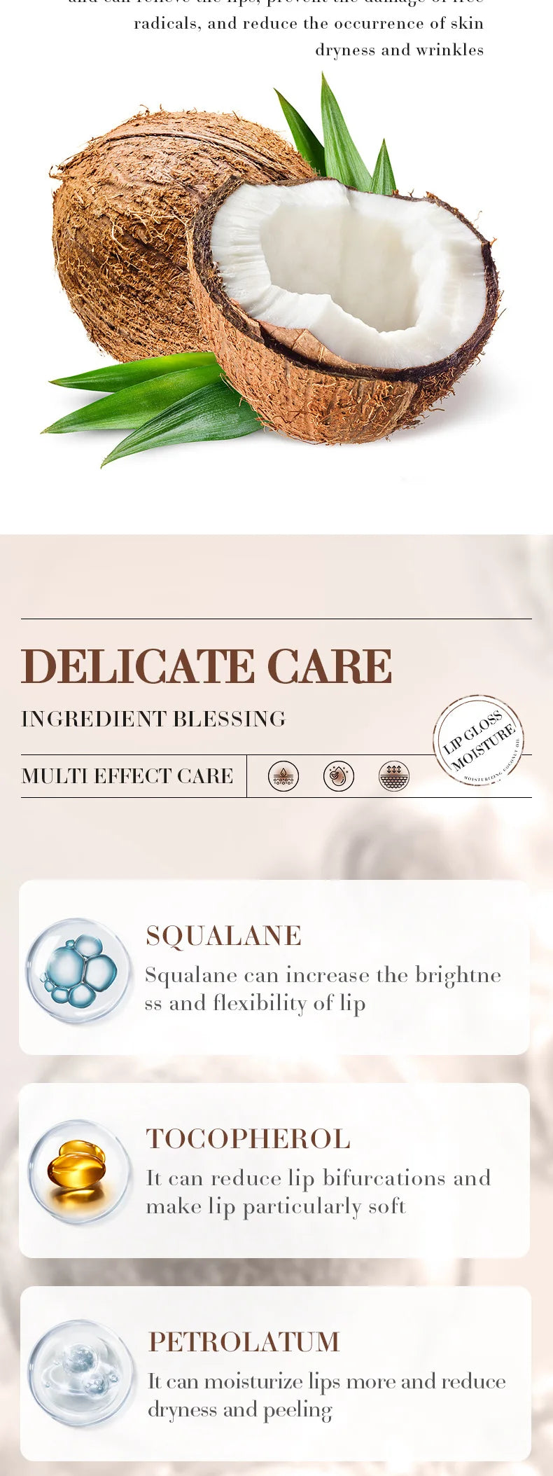 Moisturizing Lip Balm for Deep Hydration & Repair by Tidesmit Lip Care Tidesmit