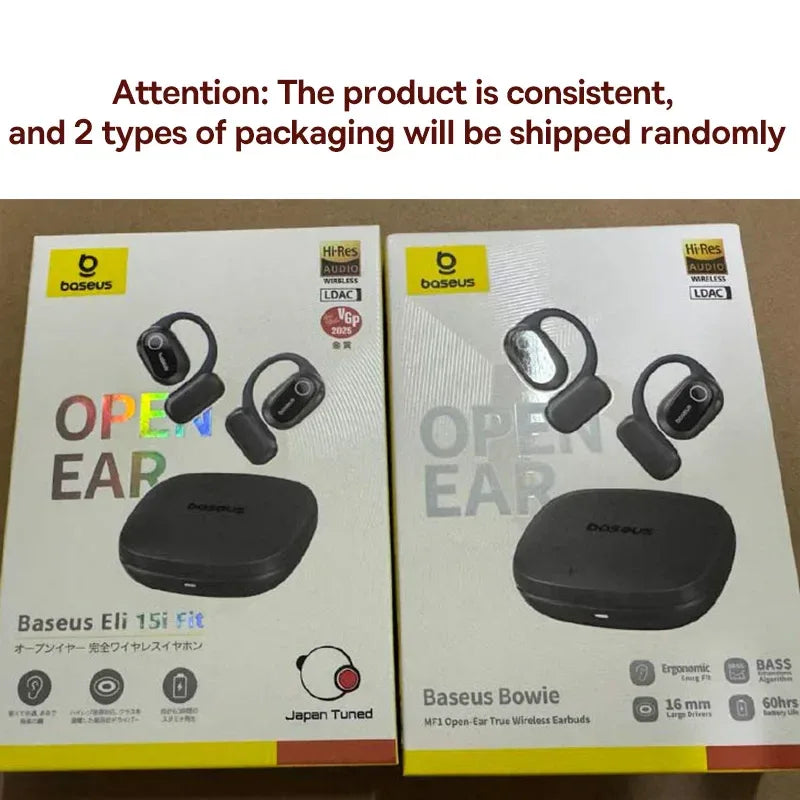 Open-Ear Sport Earbuds Bluetooth 5.4 60-Hour Playtime by Tidesmit Tidesmit