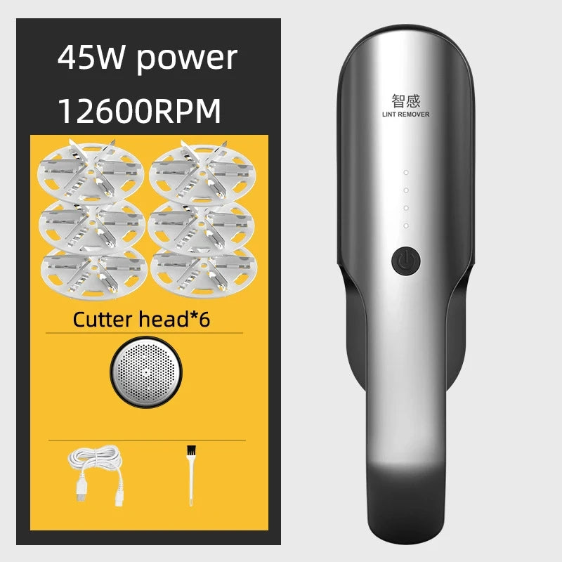 Tidesmit 45W commercial fabric lint remover and hairball trimmer for professional garment maintenance and care