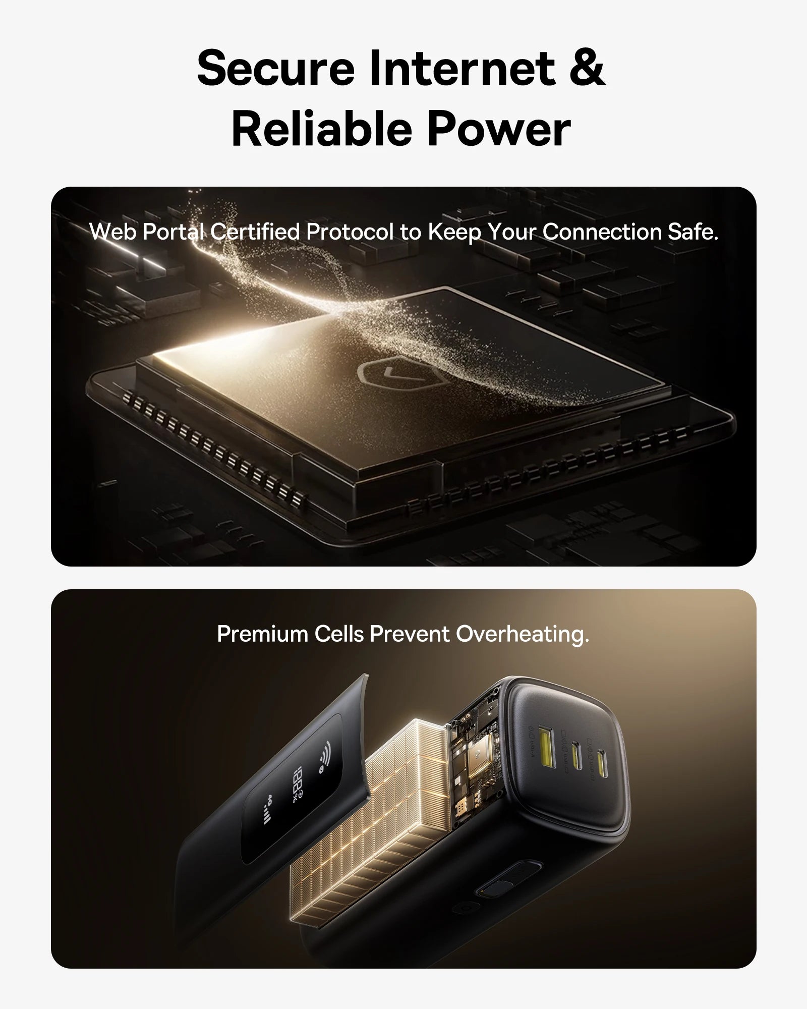 4G MiFi Power Bank 20000mAh 67W Fast Charging Portable Charger Tidesmit