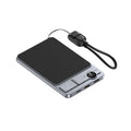 Magnetic Wireless Power Bank 10000mAh - Fast PD Charger for Travel Gray Tidesmit