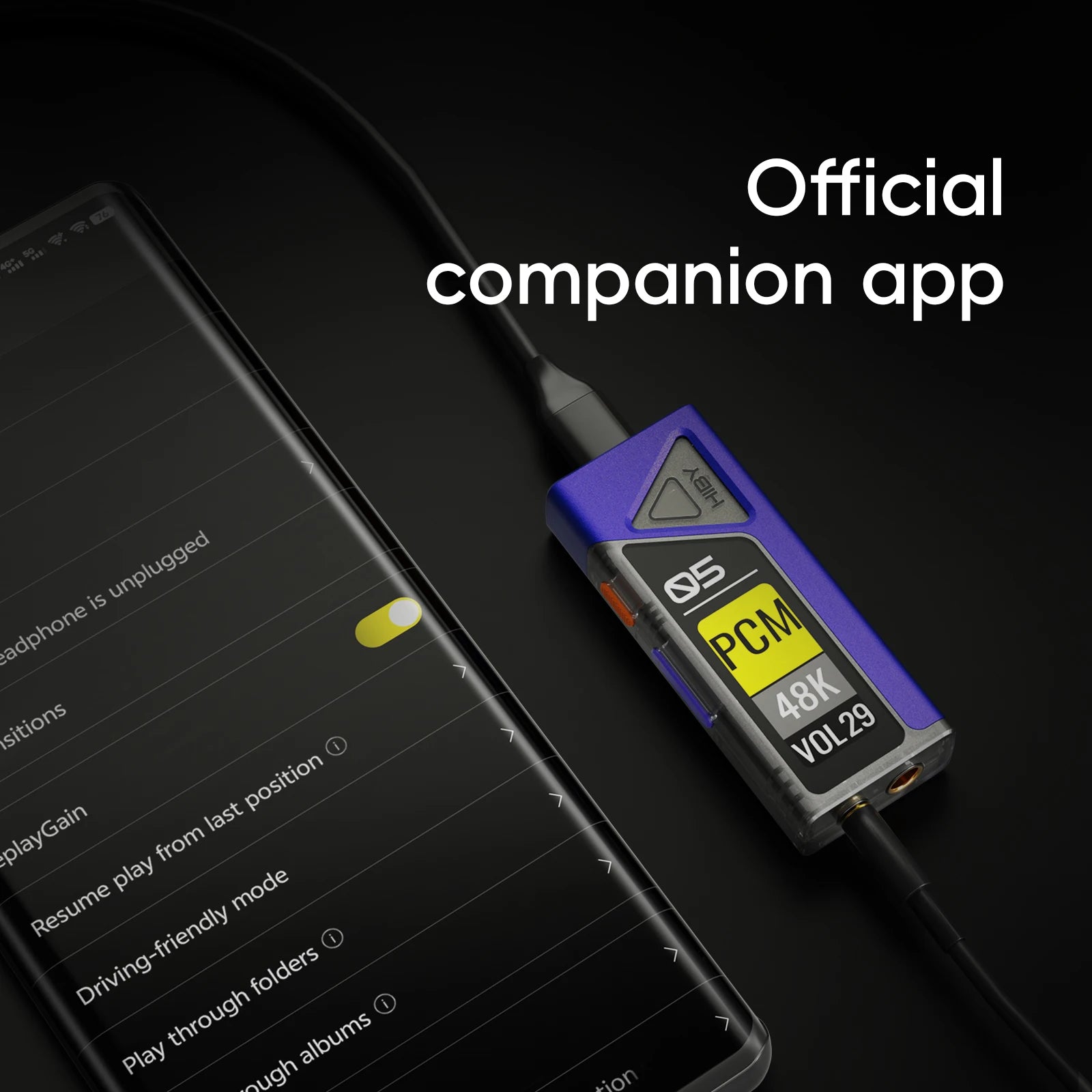 USB DAC Headphone Amp Dual CS43198 Decoder for High-Res Wireless Audio Tidesmit