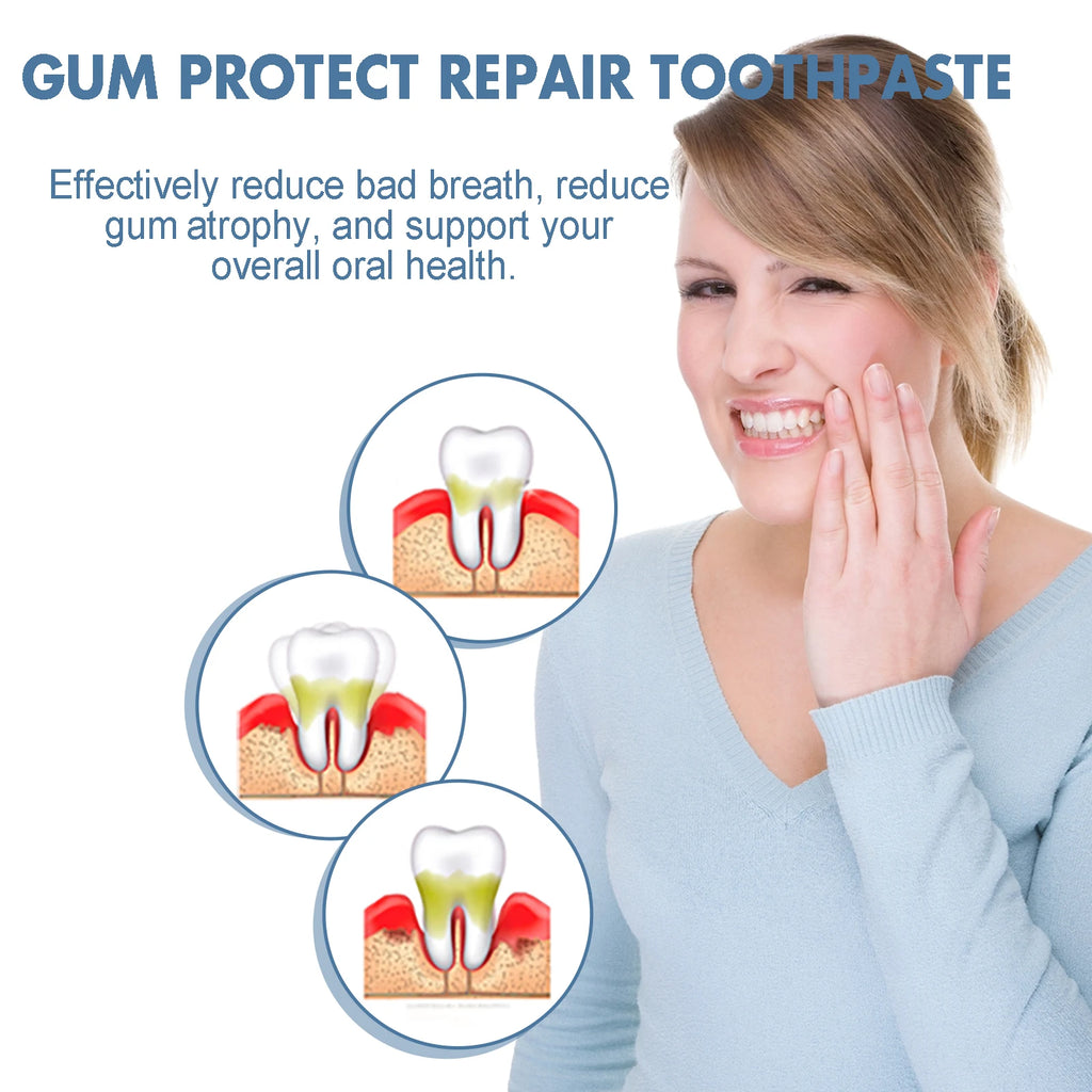 Tidesmit teeth whitening serum for gum atrophy repair and dental allergy relief deep cleaning tooth care