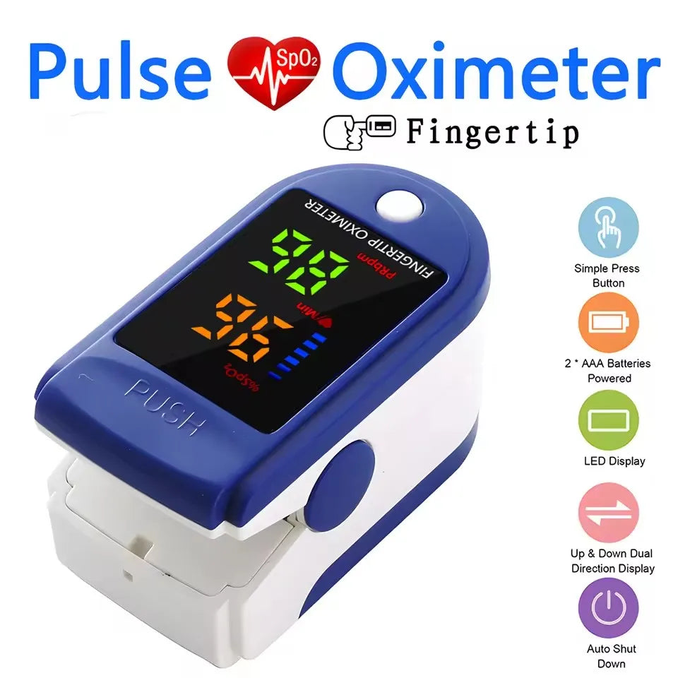 IDEABEL thermometer electronic forehead thermometer home adult children thermometer oximeter SpO2 finger Finger Pulse Oximeter