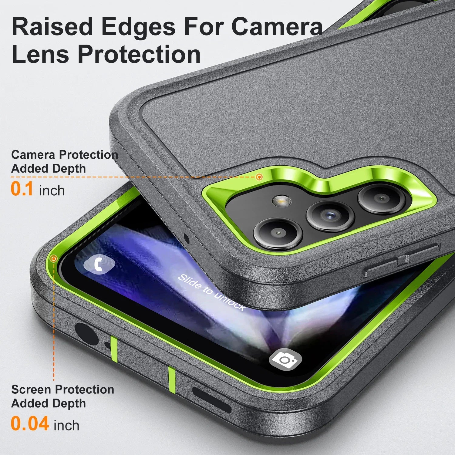 Samsung Galaxy A56 Case with Integrated Kickstand - Shock-Absorbing Cover Tidesmit