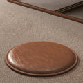 Zafu Thick Leather Cushion Non-Slip Soft Round Sitting Seat Pad Waterproof 35/40cm Dining Chair Pad Meditation