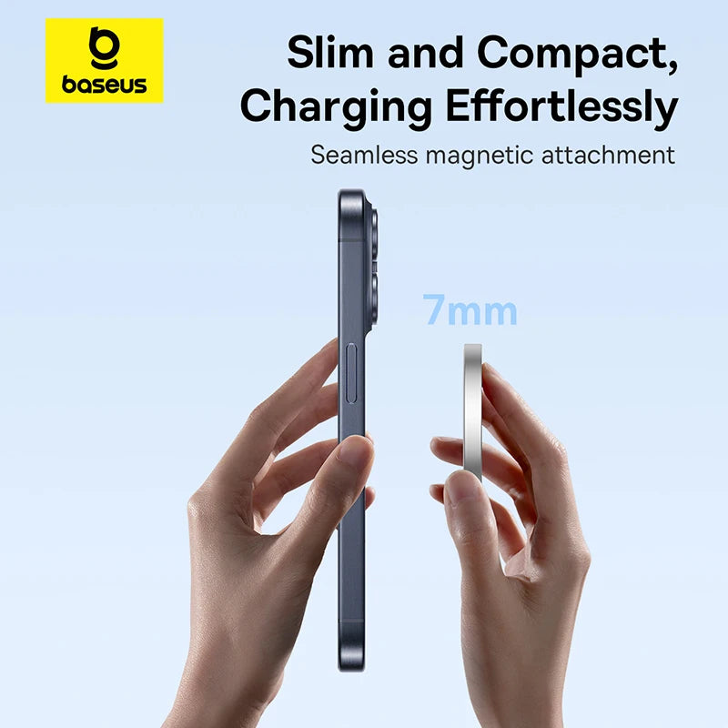 15W Fast Wireless Charger for iPhone 16-13 - MagSafe Compatible Pad Tidesmit