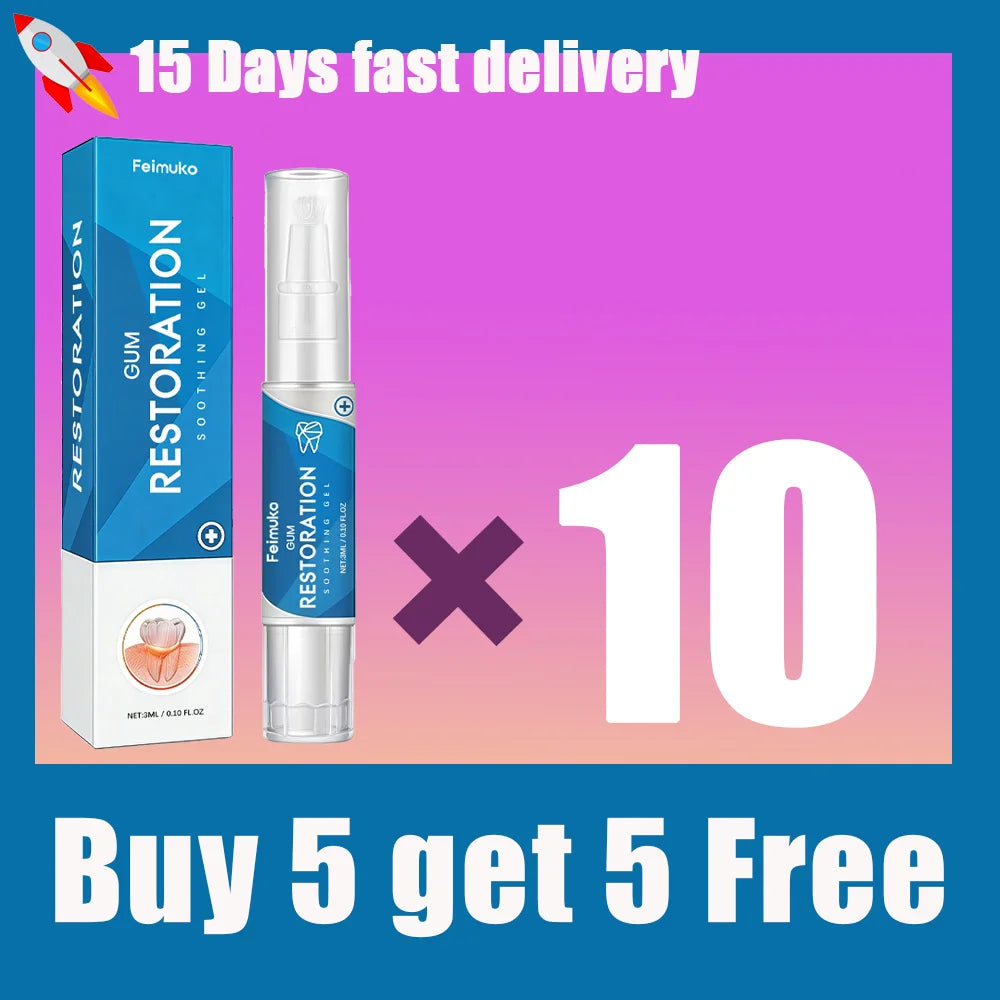 Gum Repair Gel for Sensitivity Relief and Deep Cleaning by Tidesmit Lip Care Buy 5 get 5 free Tidesmit