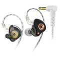 Tidesmit Venus HiFi In-Ear Monitors: Noise Cancelling Bass Audio VENUS-Black-NO MIC Tidesmit