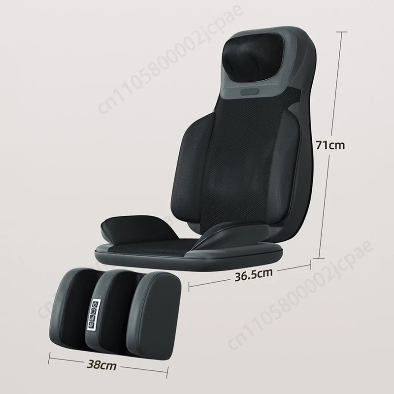 Electric Massage Cushion with Heat Therapy - Cherry Deep Tissue Kneading Massage Cushion Tidesmit