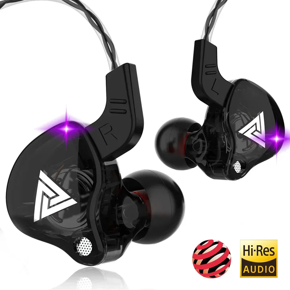 Wired In-Ear Headphones with Mic - HiFi Bass Stereo - Tidesmit Tidesmit