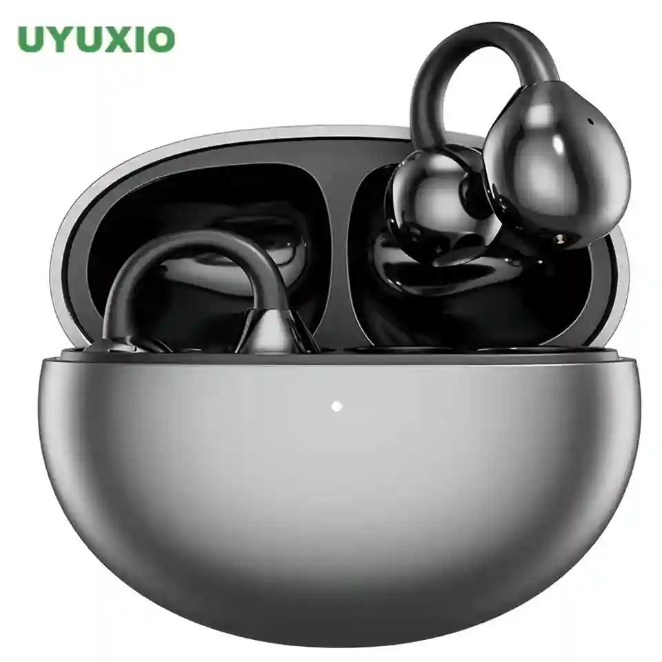 Wireless Headphones - 72H Play Time & Low Latency Black Model Tidesmit