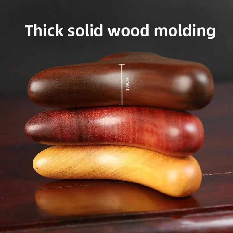 Sandalwood Gua Sha Tool for Back and Neck Muscle Relief by Tidesmit Back Massage Instrument Tidesmit