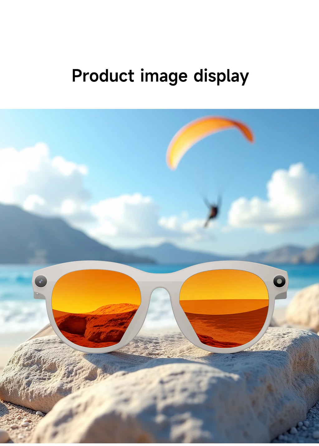 AI Smart Glasses with Camera & Bluetooth Audio | Tidesmit Tech Tidesmit