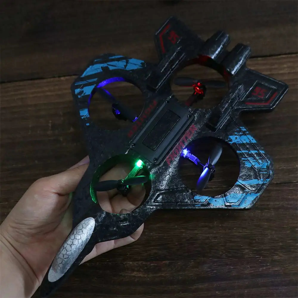 RC Foam Fighter Glider | Gravity Sensing Durable Indoor Drone Tidesmit