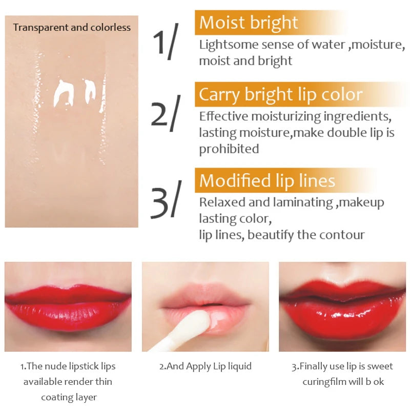 Lip Plumper Serum - 5ml Moisturizing Lip Treatment for Fuller Lips Lip Care Tidesmit