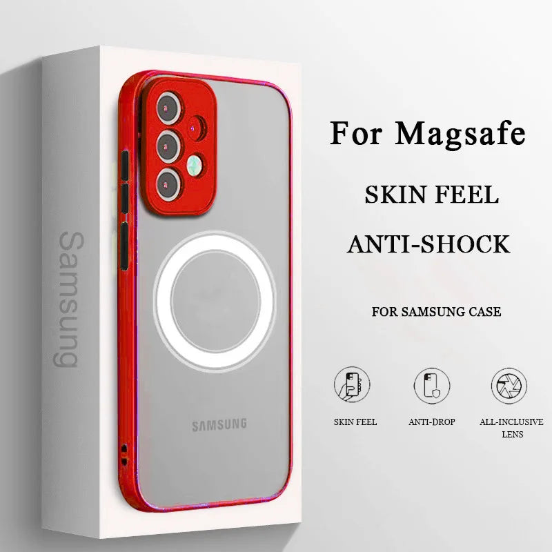 Magnetic MagSafe Case for Samsung Galaxy S24 Ultra - Military-Grade Protection Tidesmit