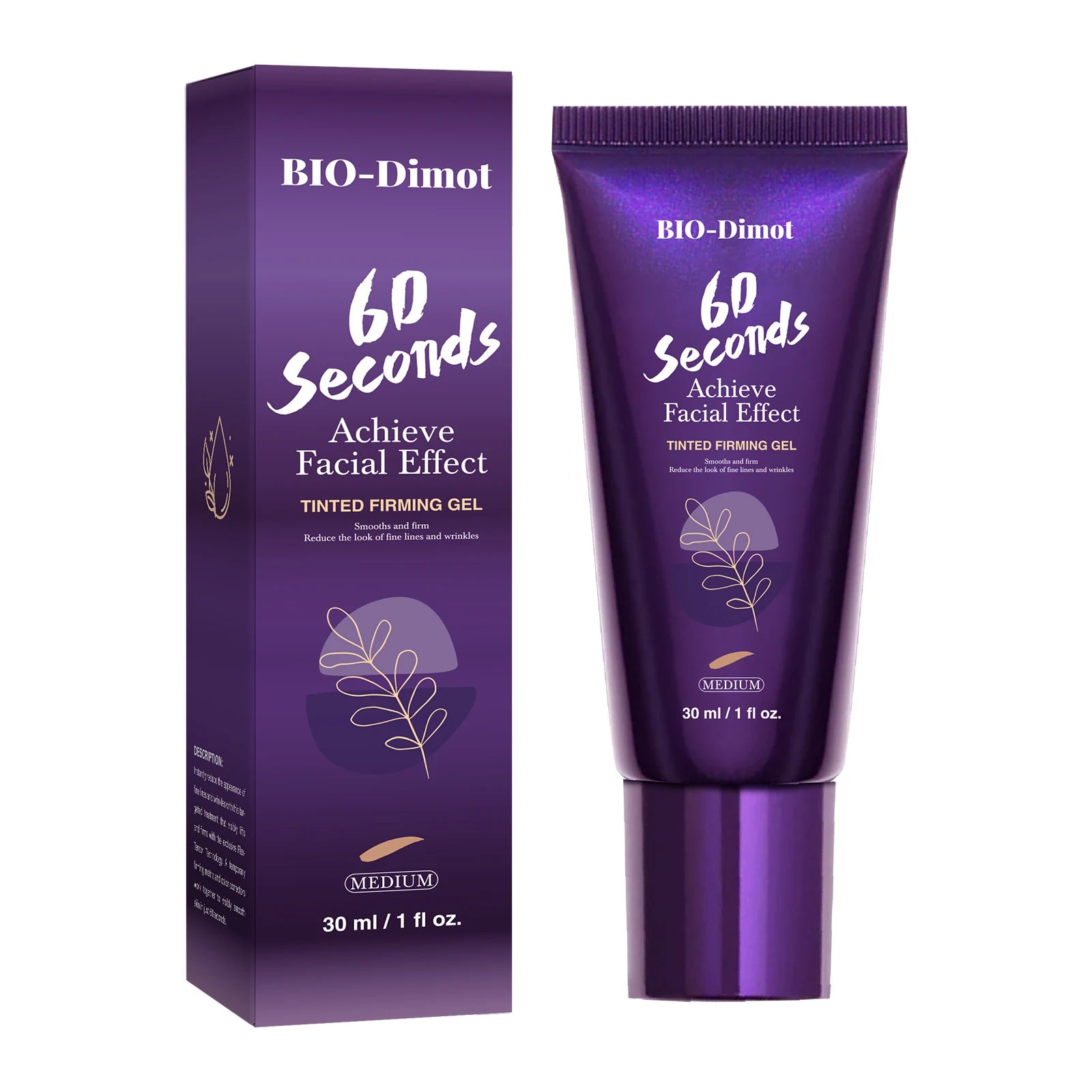 Tidesmit full coverage firming foundation in oil control formula with waterproof long lasting finish texture view