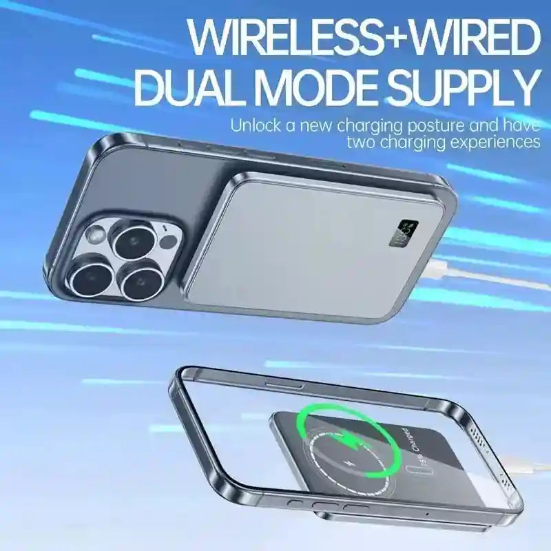 Magnetic Portable Charger 50000mAh - Fast Charging PD Power Bank Tidesmit